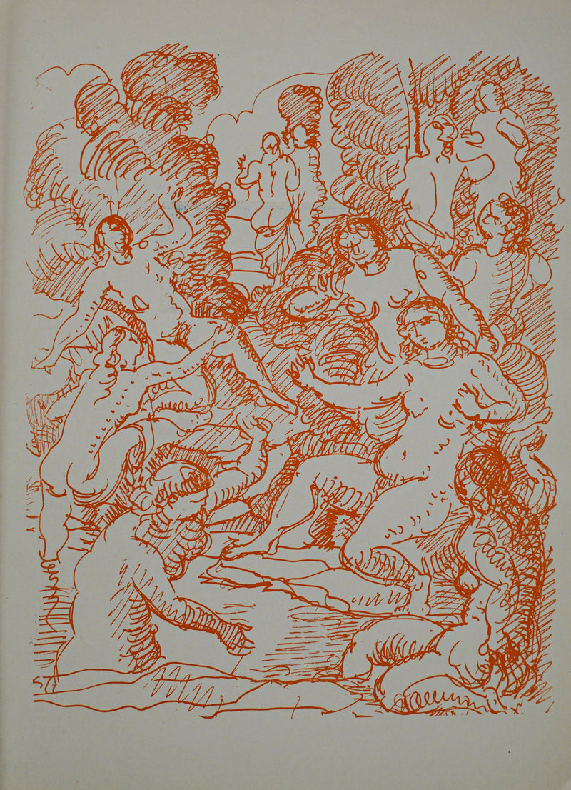 Bathing Scene 1 by Andre Derain 1940