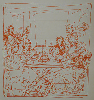 Banquet Scene 2 by Andre Derain 1940