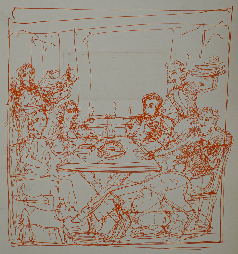 Banquet Scene 2 by Andre Derain 1940