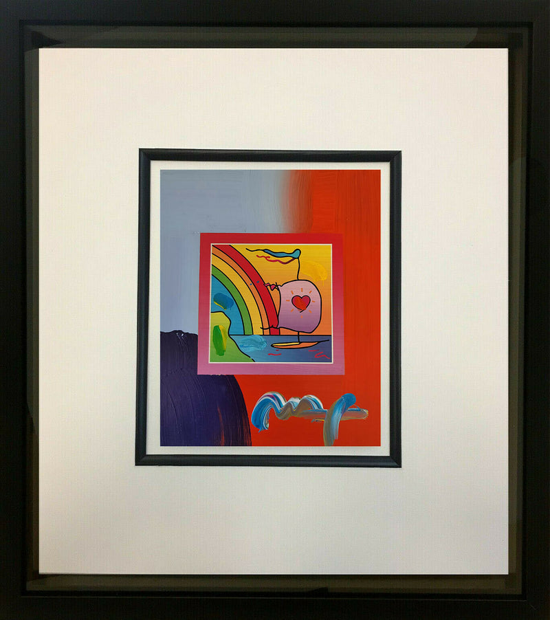 Sailboat with Heart on Blends By Peter Max - 2007 