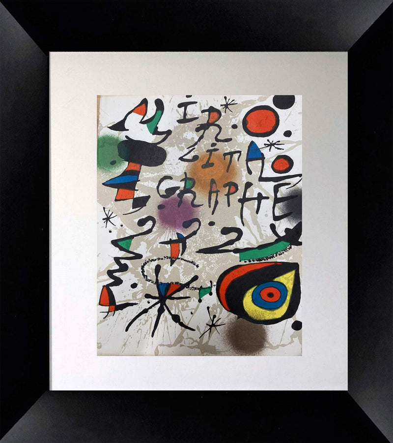 Miro Lithographs III by Joan Miro
