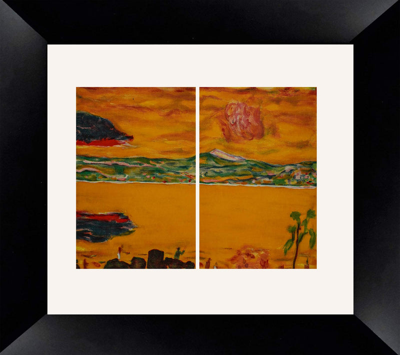 Sunset Over the Mediterranean by Pierre Bonnard 1940