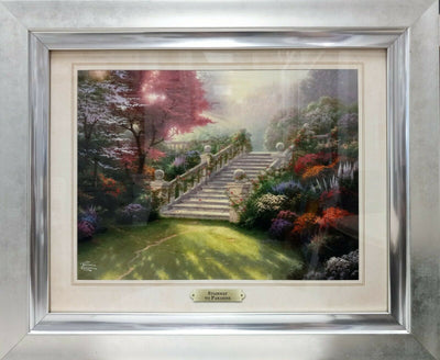 Stairway To Paradise By Thomas Kinkade - 2011 Signed In Plate Offset Lithograph