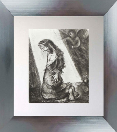 Jeremiah Thrown in the Cistern by Malkijah by Marc Chagall