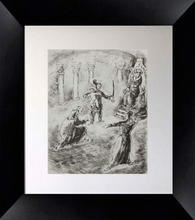 The Judgment of Solomon by Marc Chagall