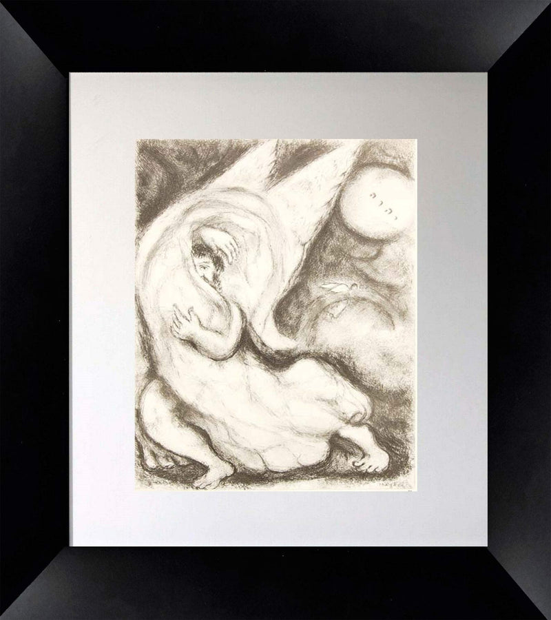 I concealed my face from you for but a moment, but with loving-kindness to time indefinite I will have mercy upon you by Marc Chagall