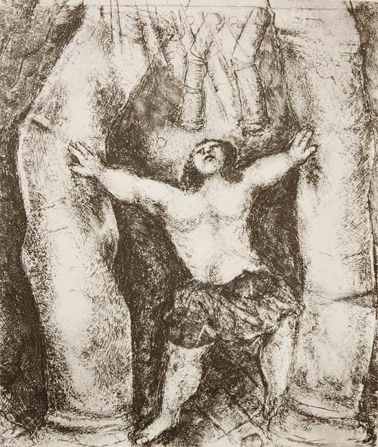 Samson by Marc Chagall