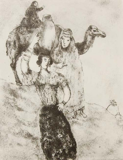 Rebecca Waters the Camels of Isaaics Servant by Marc Chagall