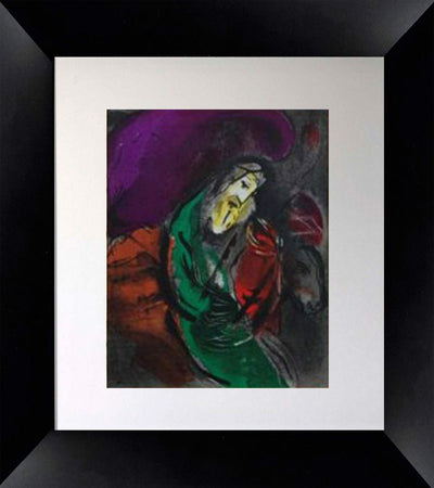 Jeremiah by Marc Chagall Original Color Lithograph
