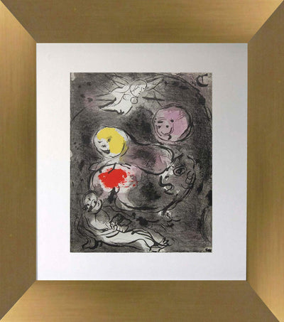 Daniel by Marc Chagall Original Color Lithograph