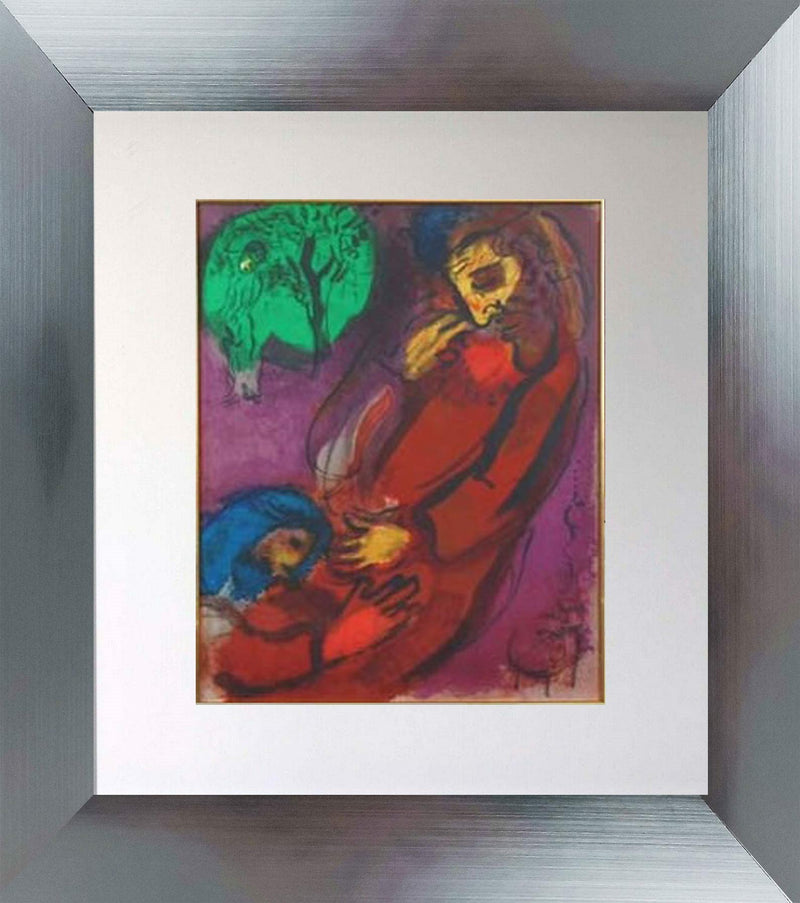 David (I) by Marc Chagall Original Color Lithograph