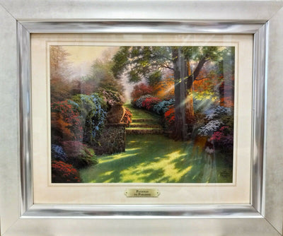 Pathway To Paradise By Thomas Kinkade - 2011 Signed In Plate Offset Lithograph