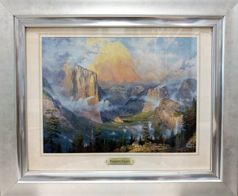 Yosemite By Thomas Kinkade - 2011 Signed In Plate Offset Lithograph