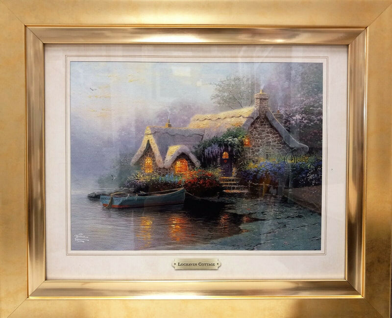 Lochaven Cottage By Thomas Kinkade - 2011 Signed In Plate Offset Lithograph