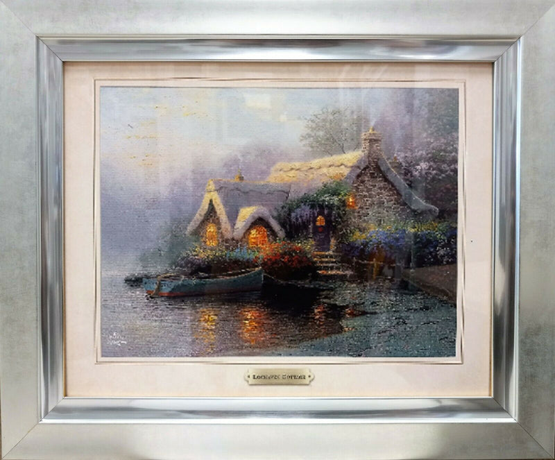 Lochaven Cottage By Thomas Kinkade - 2011 Signed In Plate Offset Lithograph