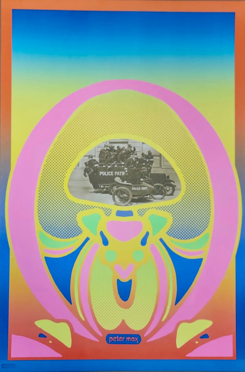 Keystone Cops No.7 by Peter Max