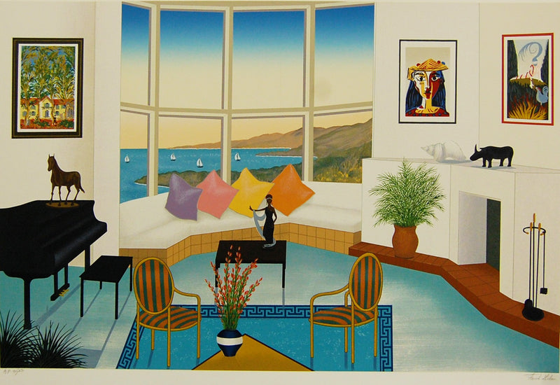 Interior with Picasso by Fanch Ledan