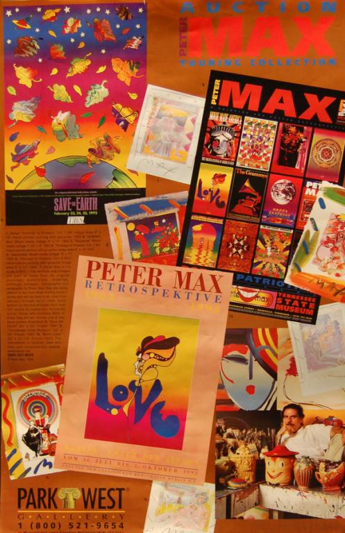 Peter Max Auction Touring Collection