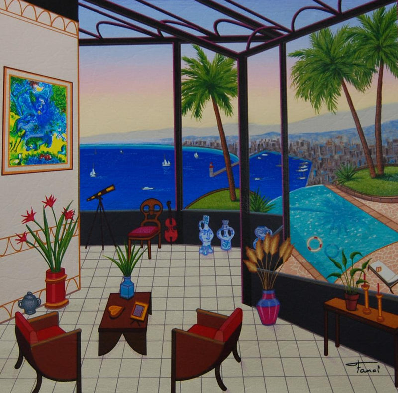Interior with Mannequin by Fanch Ledan