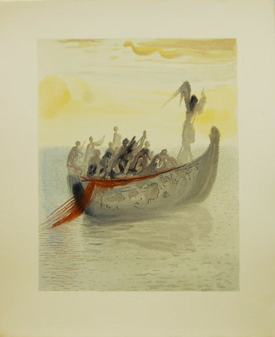 Salvador Dali, Divine Comedy: The Ship of Souls 1960