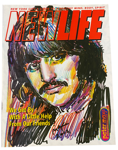 Peter Max New Life Ringo Starr Magazine