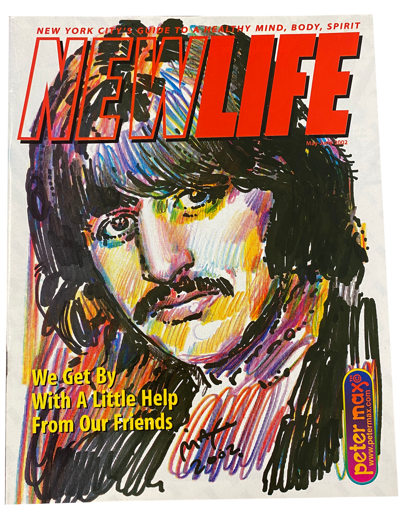 Peter Max New Life Ringo Starr Magazine