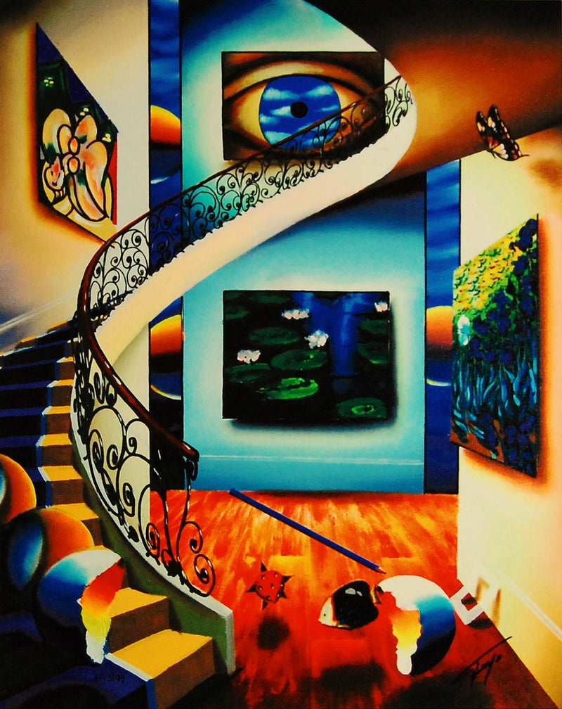 Eye of a Master - Ferjo LTD Edition Giclee on Canvas UNFRAMED