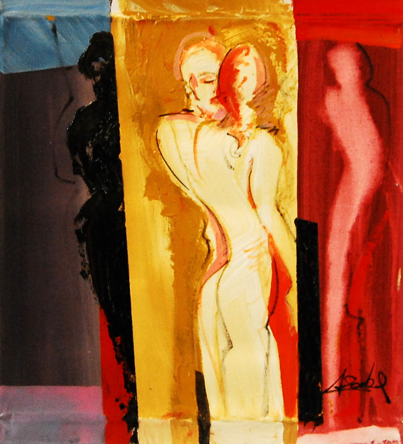 Spirit Lovers by Alfred "Alex" Gockel Original Acrylic on Canvas
