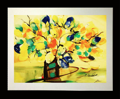 Untitled Art By Alfred Gockel Original Framed Hand Embellished Mixed Media Signed