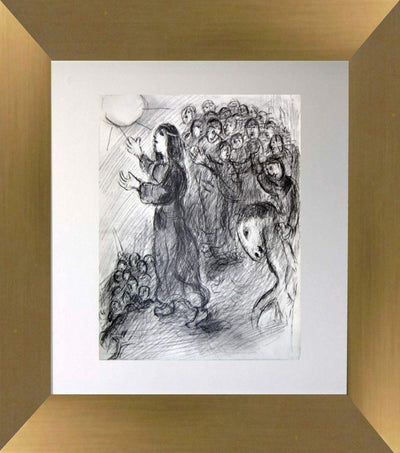 Debora La Prophetesse / Jael Tue Sisara by Marc Chagall