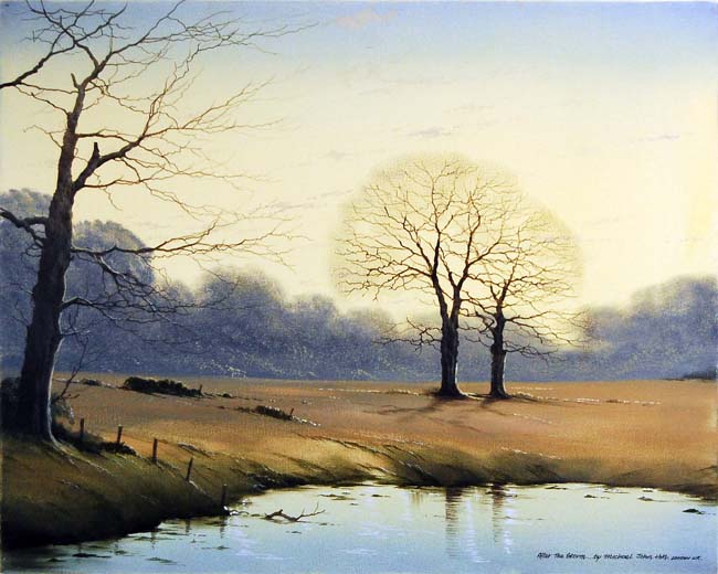 After the Storm by M.J. Hill Original Acrylic on Canvas