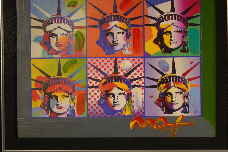 Liberty and Justice for All II by Peter Max