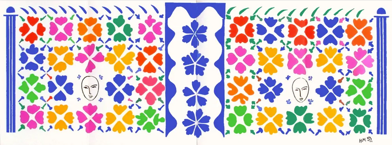 Decoration - Masques by Henri Matisse