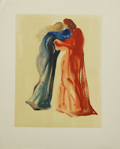 Divine Comedy: The Meeting of Dante and Beatrice 1960 Original