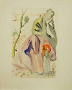 Divine Comedy: The Source 1960 Original Woodblock Print