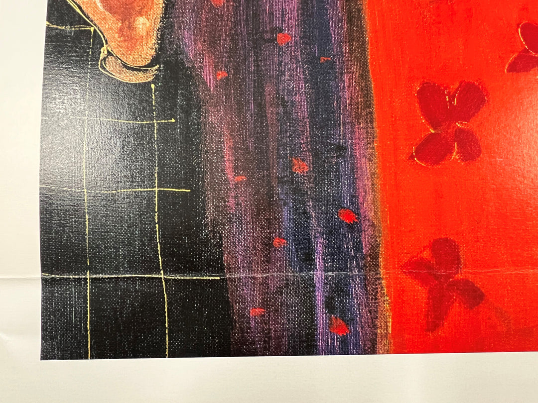 Indigo Chapeau (Indigo Hat) by Itzchak Tarkay – Baterbys Art