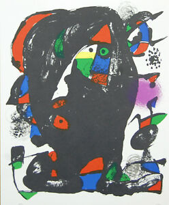 Litografia Original III by Joan Miro