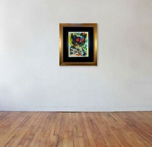 Joan Miro "The Seers I (Les Voyants)" Framed Abstract Fine Art Modern Art