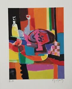 Le Compotier Rose by MARCEL MOULY Framed Wall Art