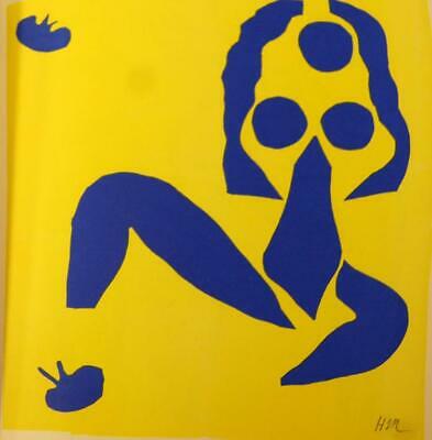 Nus Bleus IV 1952 - Matisse Original Framed Art Print 1952