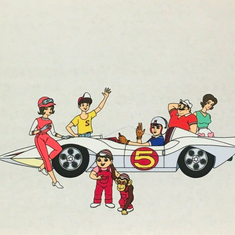 Speed Racer 6 by Speed Racer Enterprises Original Sericel