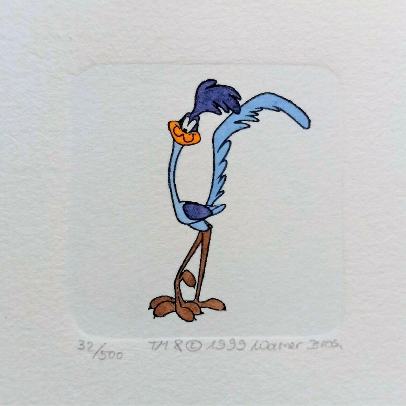 Road Runner Etching II, Warner Brothers
