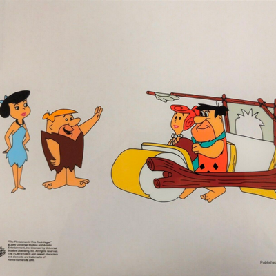 Flintstones Fred's New Car by Hanna-Barbera Studios