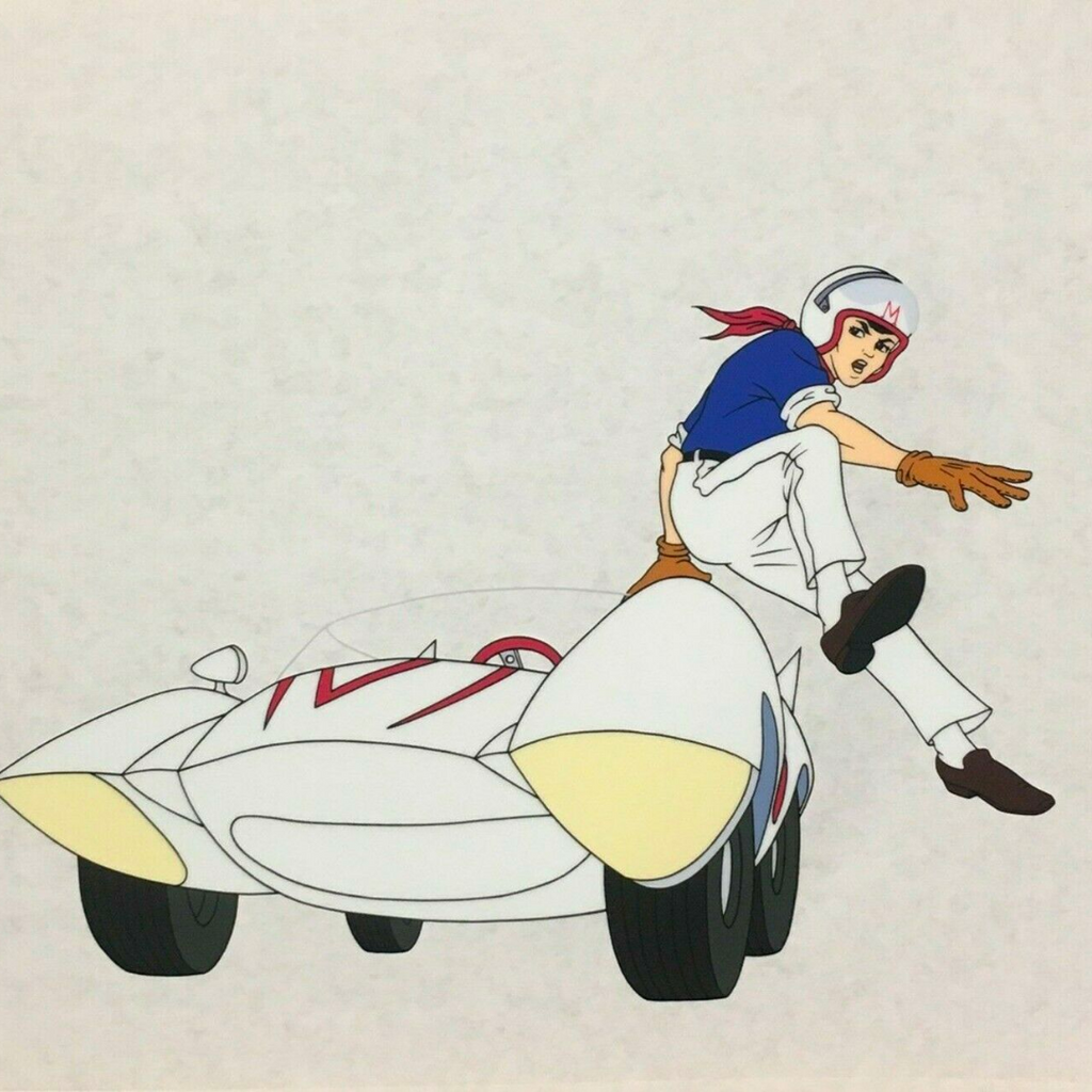 New Adventures of Speed Racer Mach Go Go Go Production Animation Cel 1 –  Charles Scott Gallery