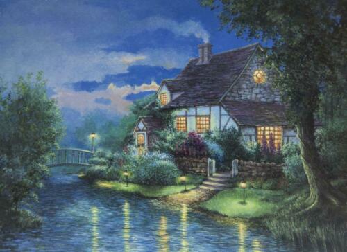 Evenings Murmur by Andrew Warden Framed Landscape Art Kinkade