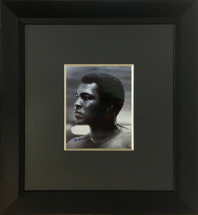 Muhammad Ali, After Thrilla in Manilla (Framed Art Signed Sports Memorabilia)