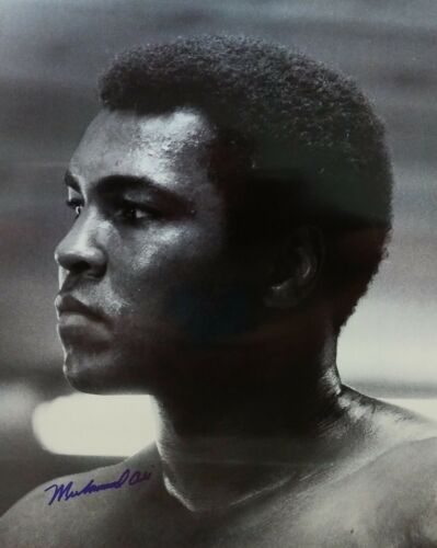 Muhammad Ali, After Thrilla in Manilla (Framed Art Signed Sports Memorabilia)