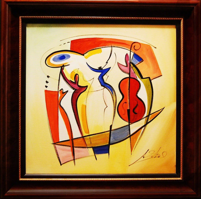 Rock the Boat by Alfred "Alex" Gockel Original Oil on Canvas