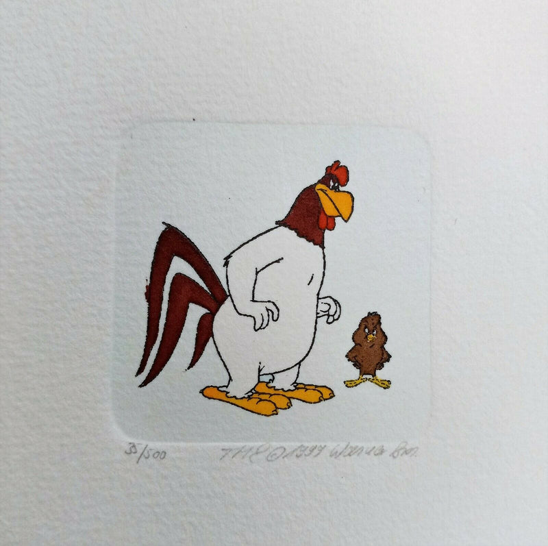 Warner Brothers Studio Fog Horn Etching II